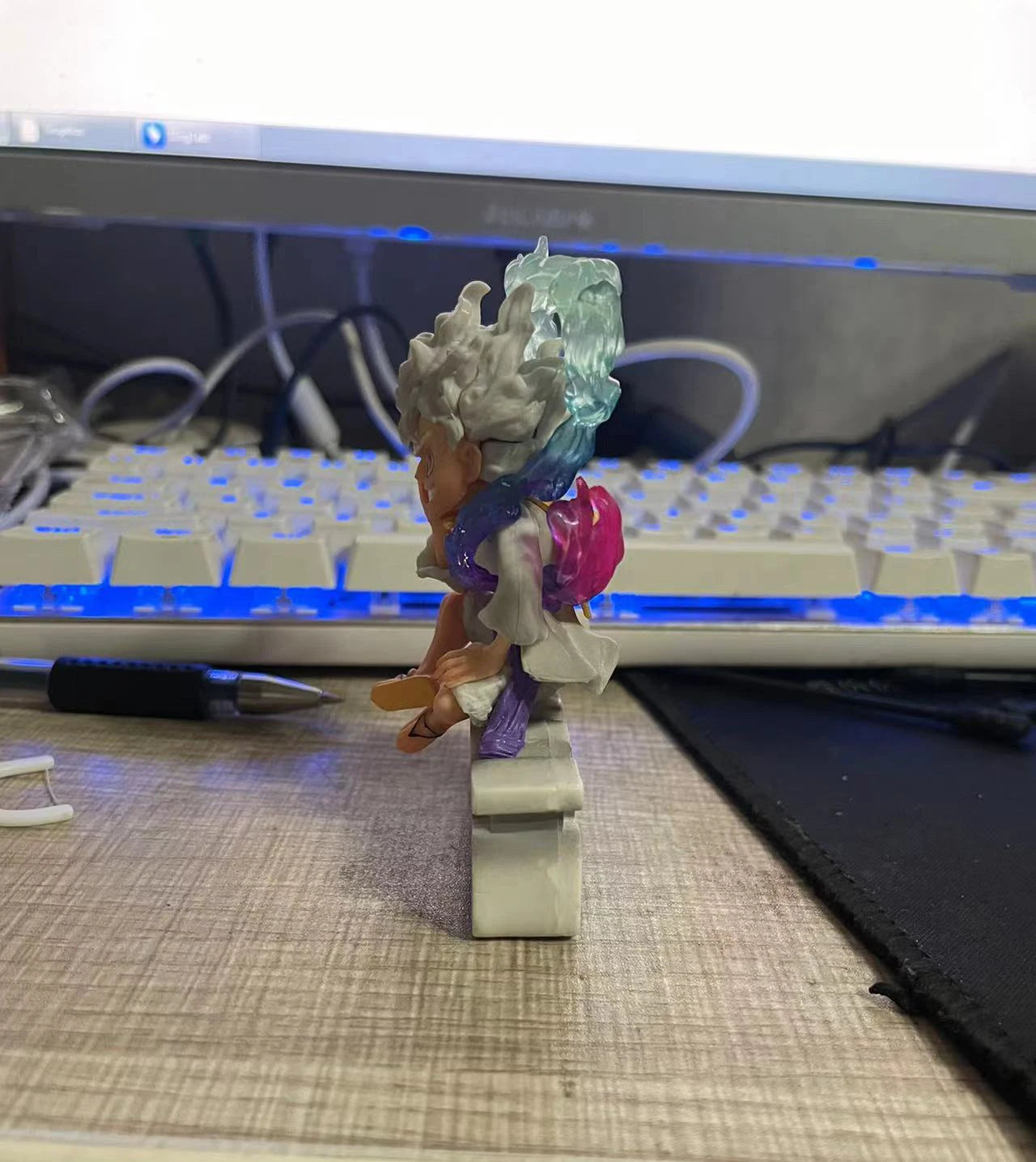 10cm Mini Luffy Gear 5 Action Figure