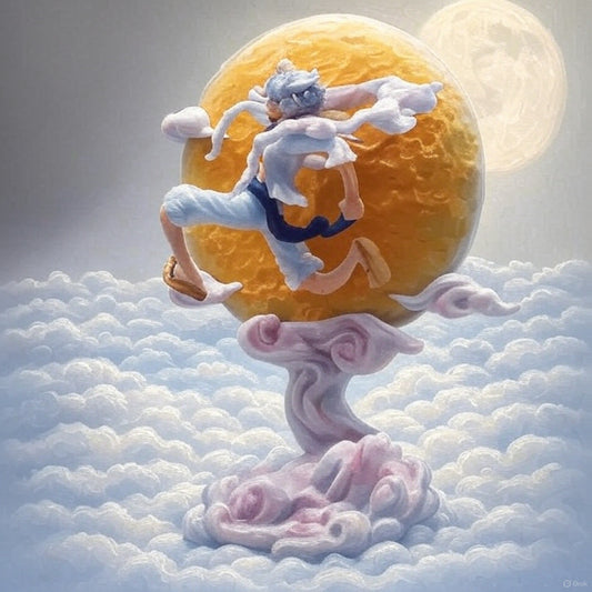 16cm ONE PIECE Anime Figure Luffy Gear 5 Nika Luffy