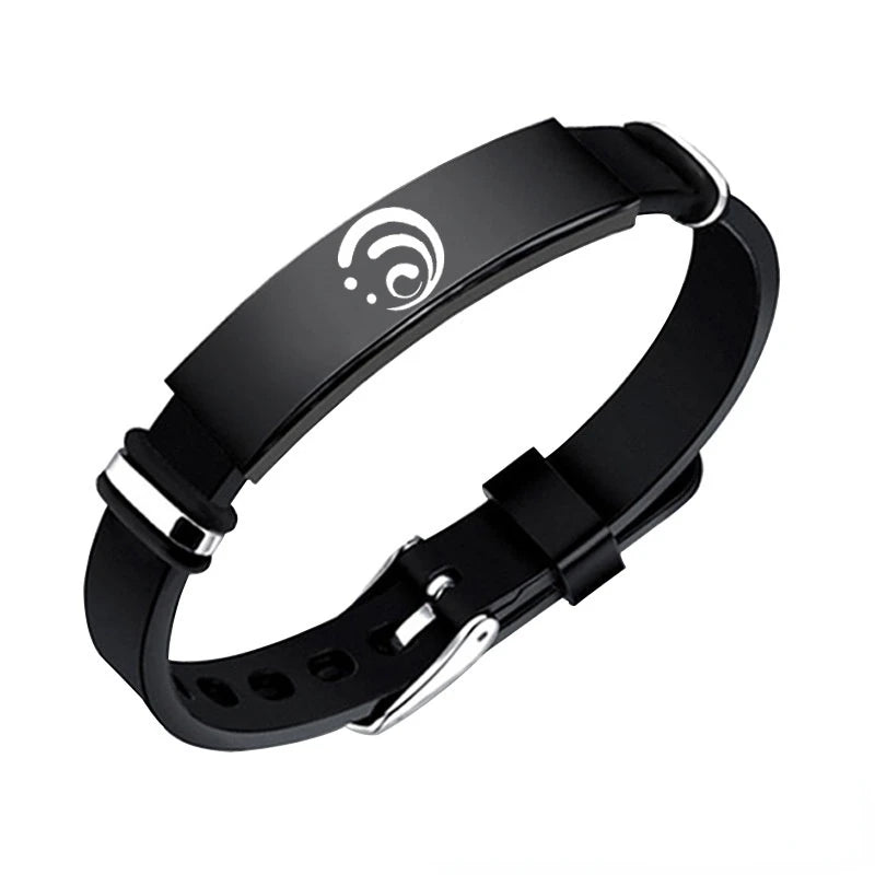 Genshin Impact Vision Stainless Steel Bracelet