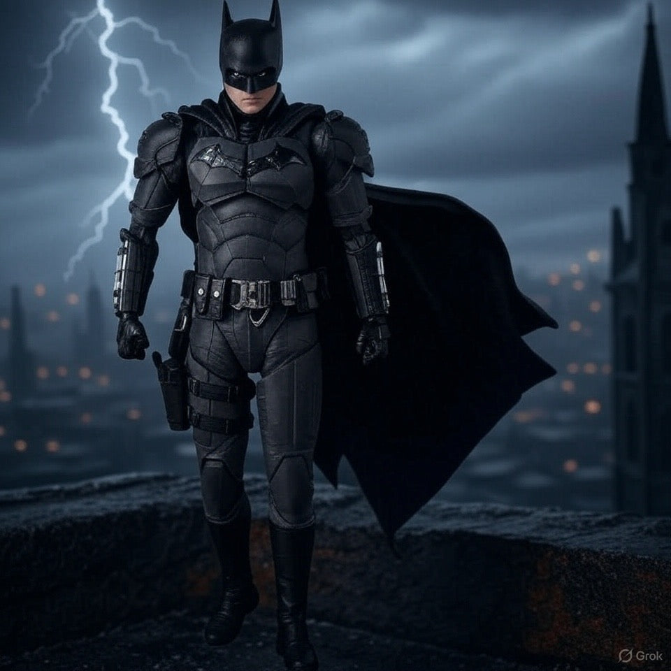 DC Toys The Batman MAFEX Robert Pattinson Movie Version Figurine