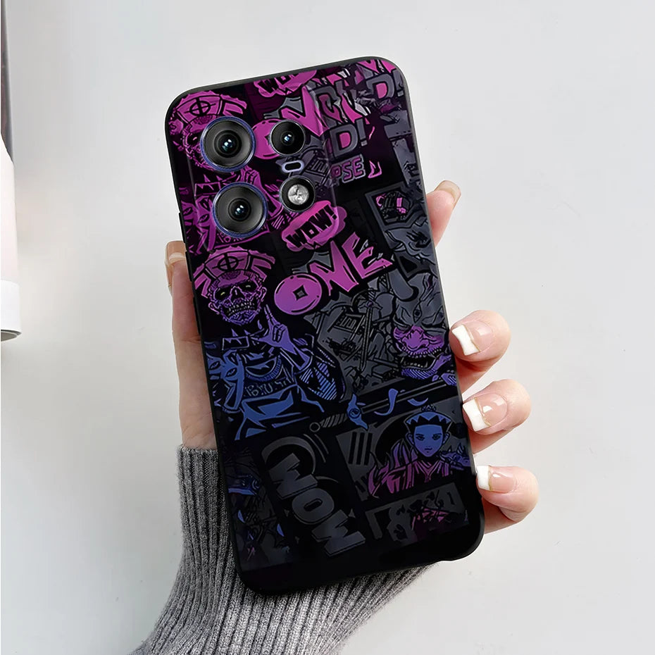 For Motorola Edge 50 Pro Ultra Fusion Case Stylish Pattern Soft Silicone