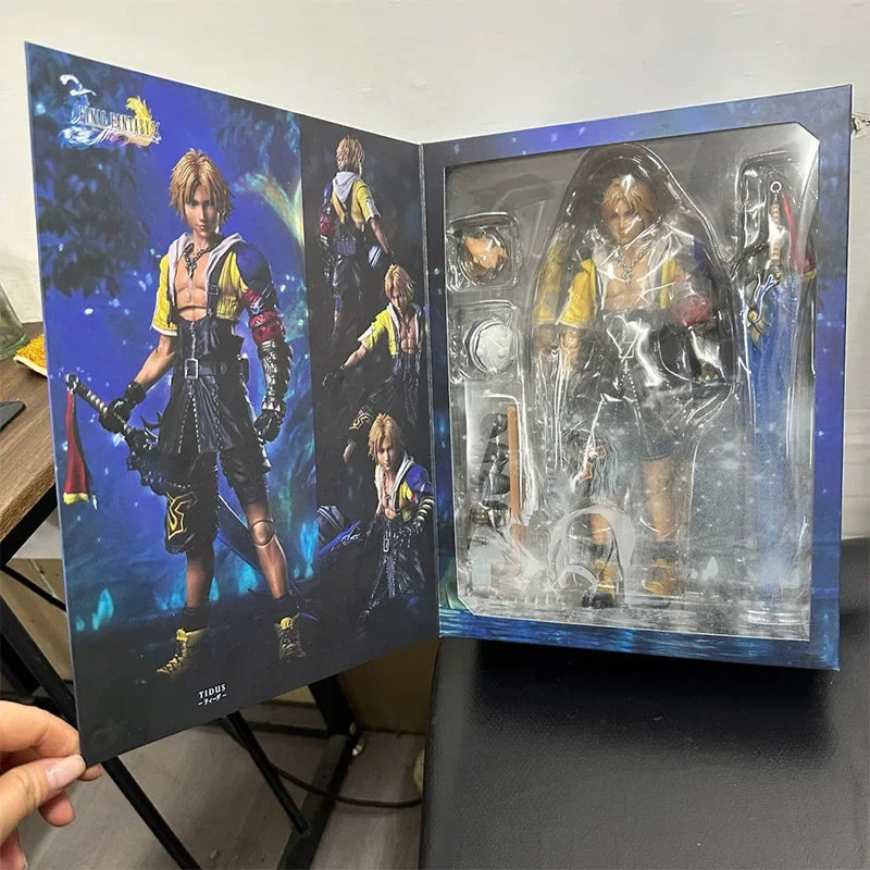 25CM NEW Anime Play Arts TIDUS Final Fantasy X Pvc Action Figure