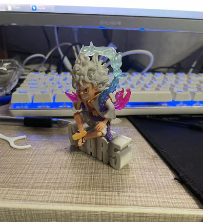 10cm Mini Luffy Gear 5 Action Figure