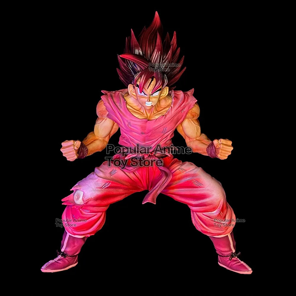 25cm/9.8in Anime Dragon Ball Z Figure Kaiouken Goku Figure