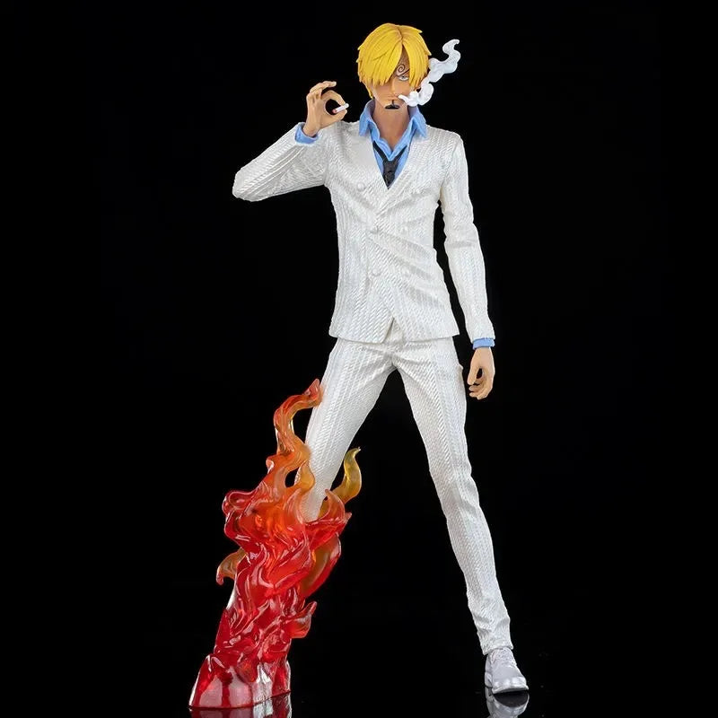 32cm One Piece Anime Figure Sanji Action Figure Vinsmoke Sanji Figma