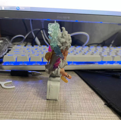 10cm Mini Luffy Gear 5 Action Figure