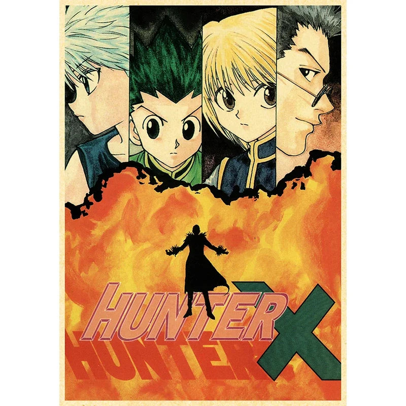 Hunter X Hunte Anime Poster