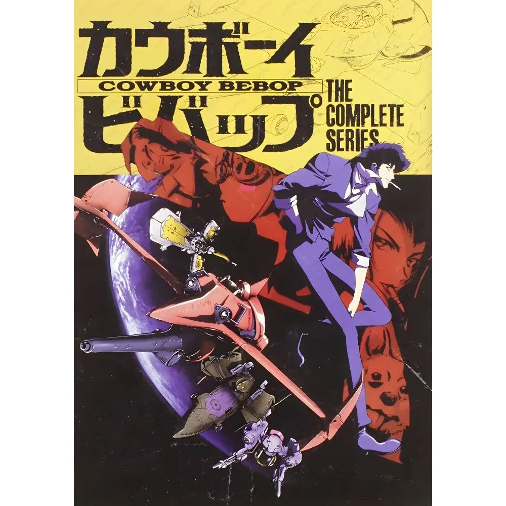 C-Cowboy B-Bebop Anime Retro Poster