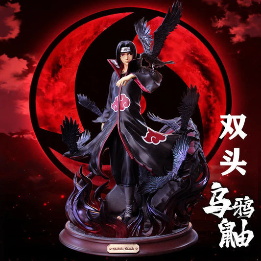 Naruto Crow Hall Itachi GK Uchiha Itachi Statue Anime Model