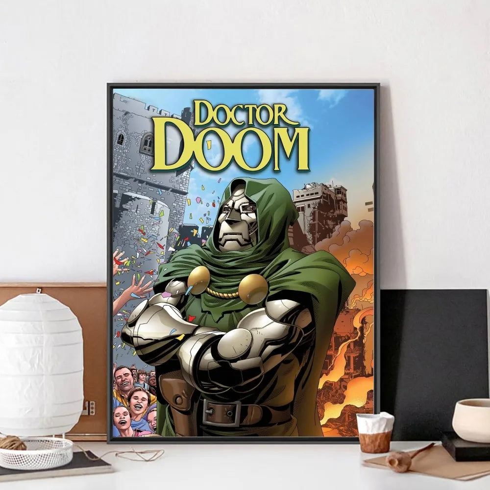 MF Doom Poster No Framed Poster Kraft Club Bar Paper Vintage Poster