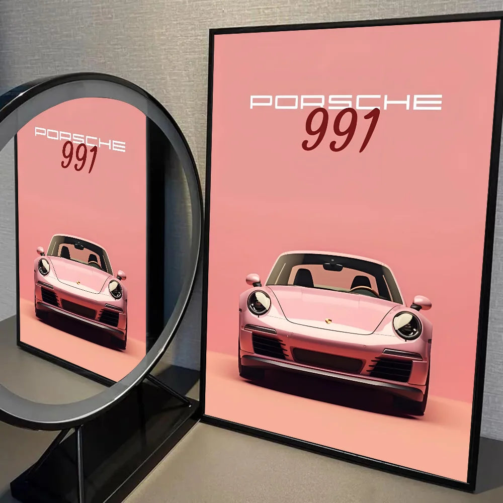 Luxury Classic Latest Sports Car 911 GT3 RS Poster