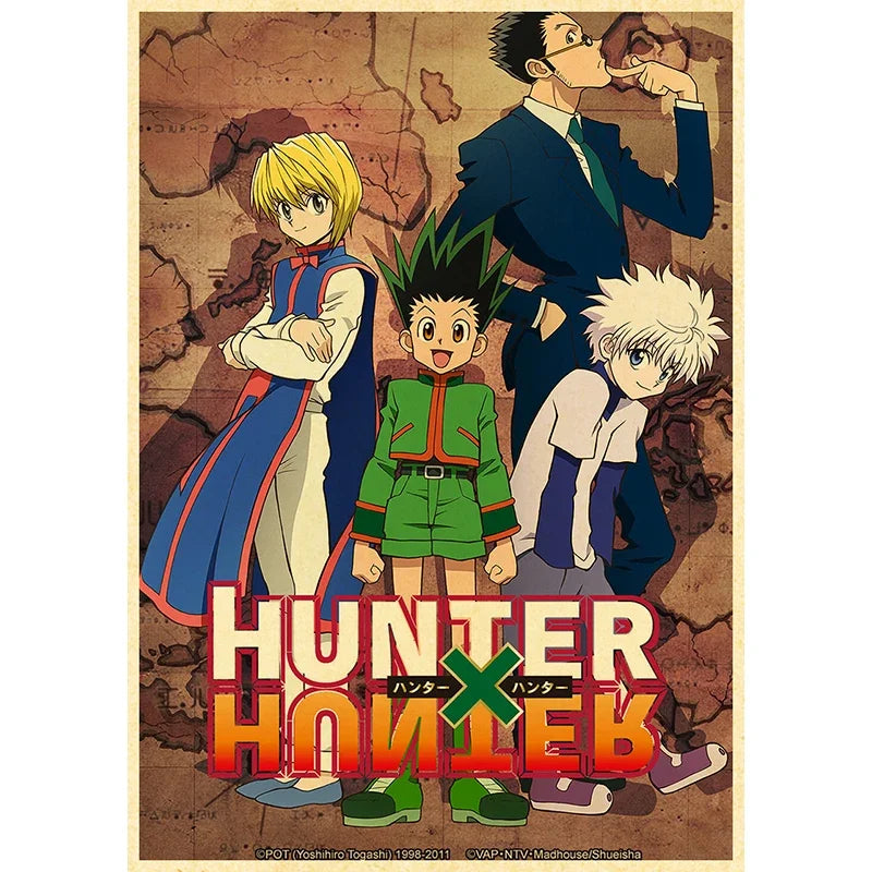 Hunter X Hunte Anime Poster