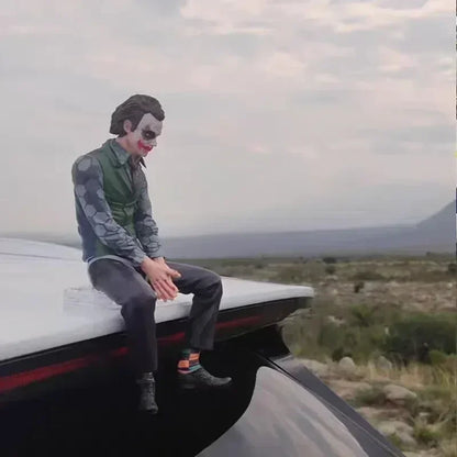 Detective Comics Joker Sitting Action Mafex Figure