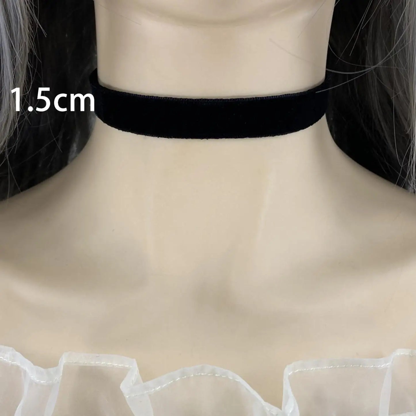 Gothic Style Black Velvet Choker Necklaces