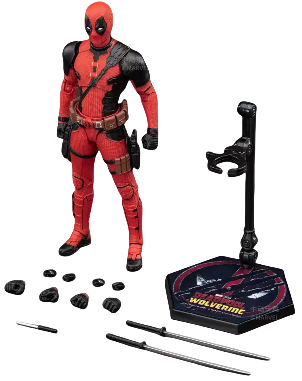 ZD Toys Deadpool & Wolverine Action figures Deadpool Boxed Wolverine