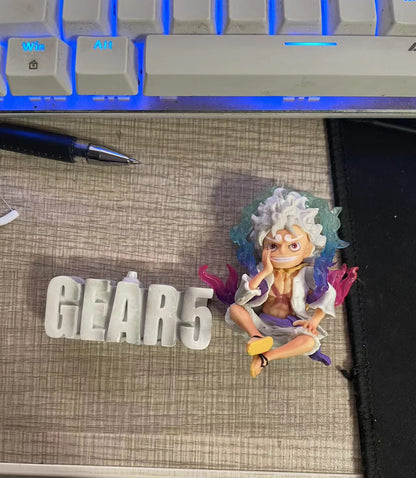 10cm Mini Luffy Gear 5 Action Figure