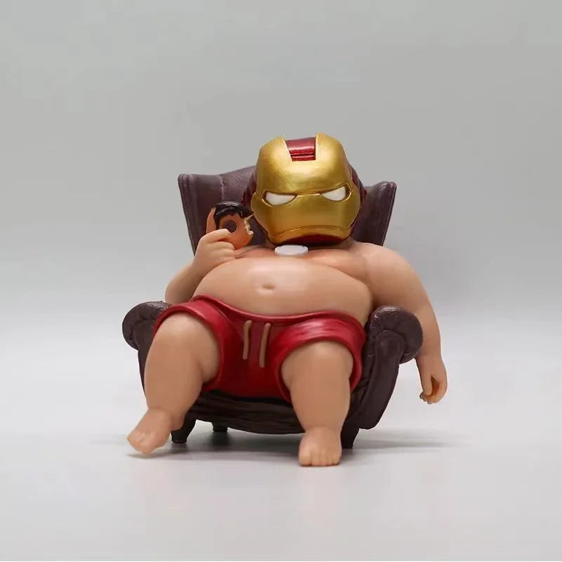 Marvel Avengers Deadpool Iron Man Fat Boy Figure