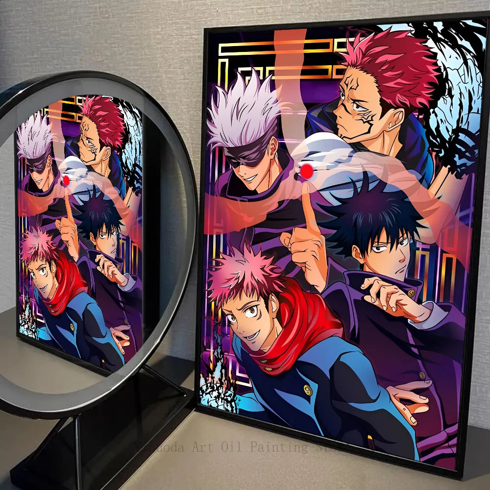 1PC Ujutsu Kaisen Anime Poster