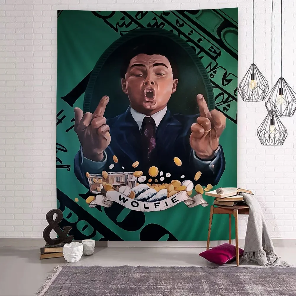 Abstract Graffiti Art The Wolf of Wall Street