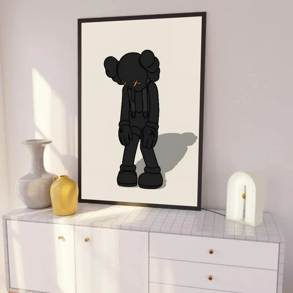 Graffiti Violent Teddy Bear Poster