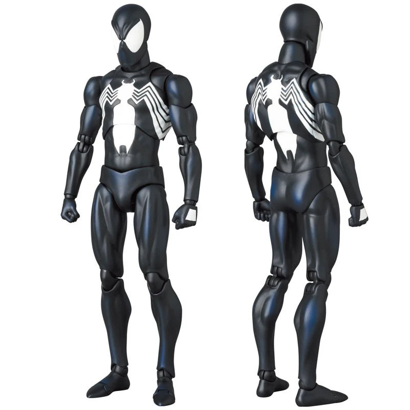 Ct 1/12 Anime The Amazing Spider-man Mafex 147 S.h.figuarts Spider Man Venom Symbiotic Action Figure 6"