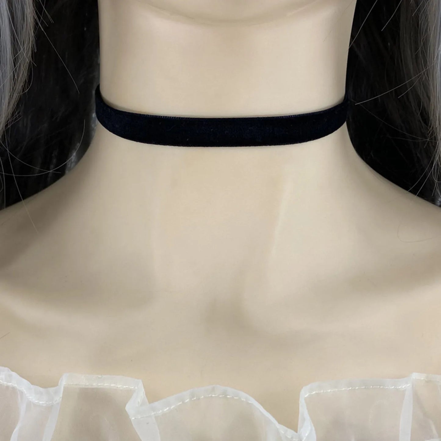 Gothic Style Black Velvet Choker Necklaces