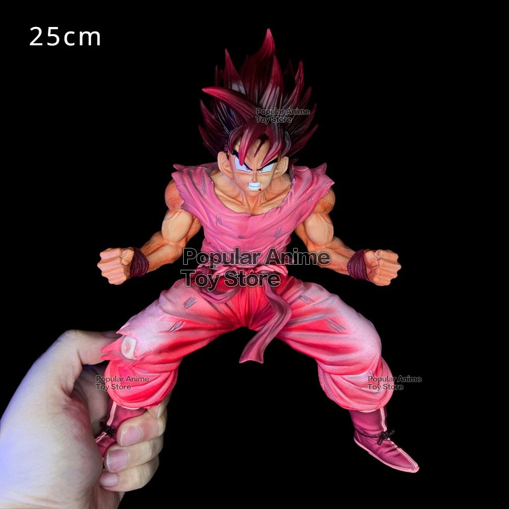 25cm/9.8in Anime Dragon Ball Z Figure Kaiouken Goku Figure