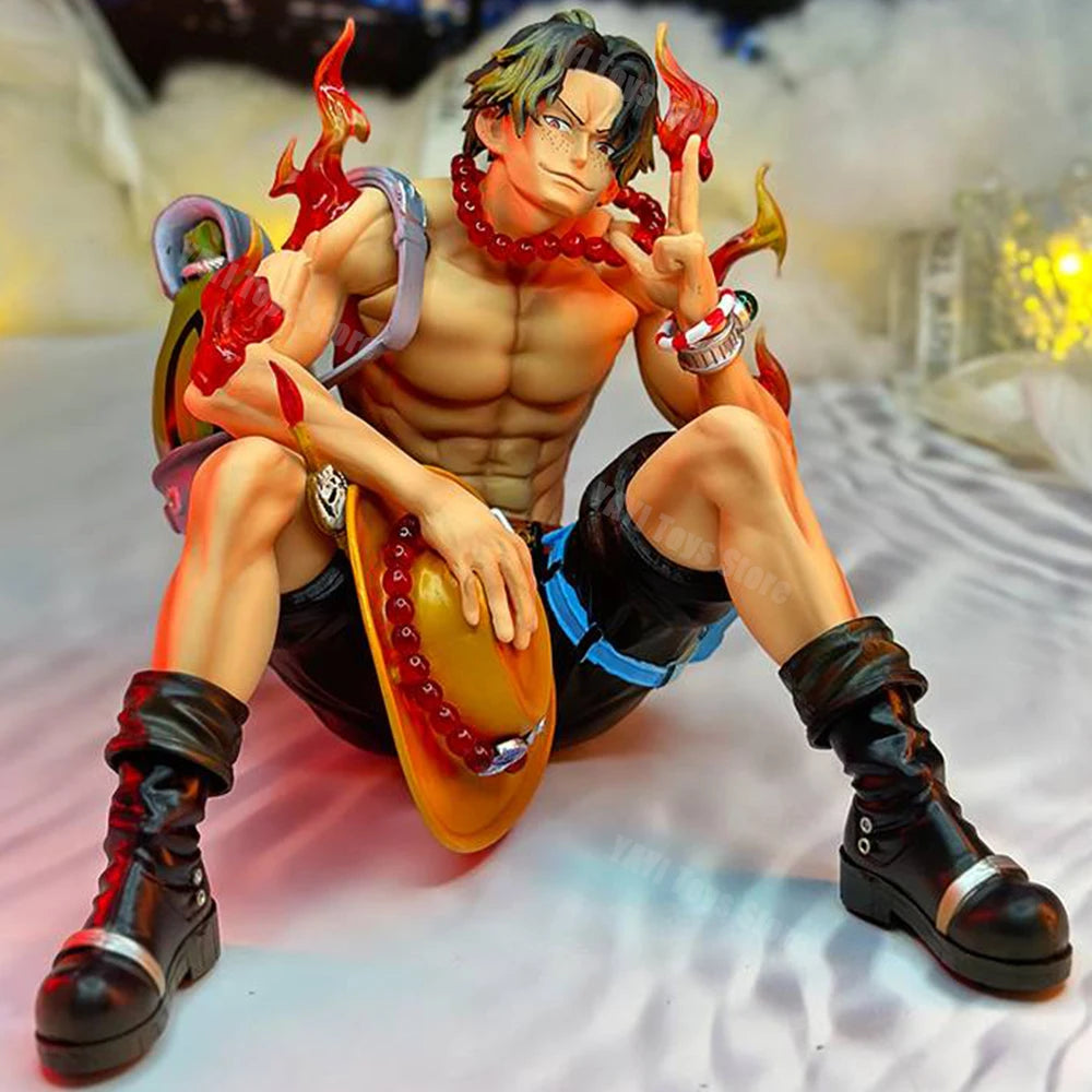 New One Piece Anime Figure Portgas D Ace