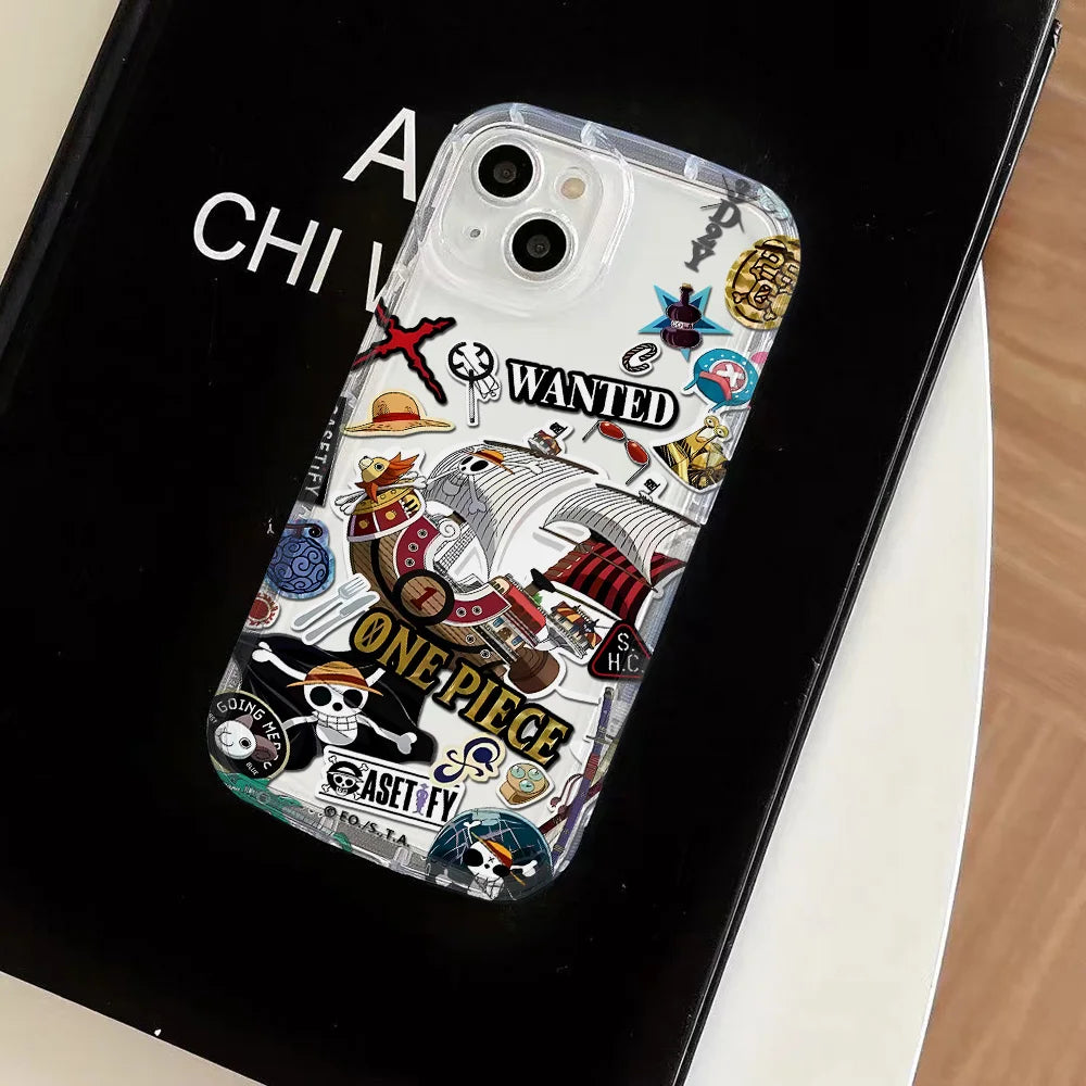 Anime O-One P-Pieces Clear Case for IPhone