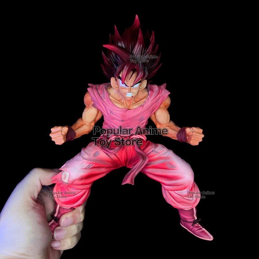 25cm/9.8in Anime Dragon Ball Z Figure Kaiouken Goku Figure