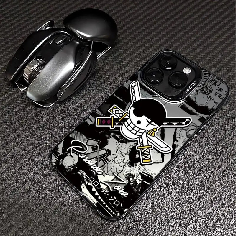 Ones Pieces Luffyy Logo Phone Case for Apple iPhone