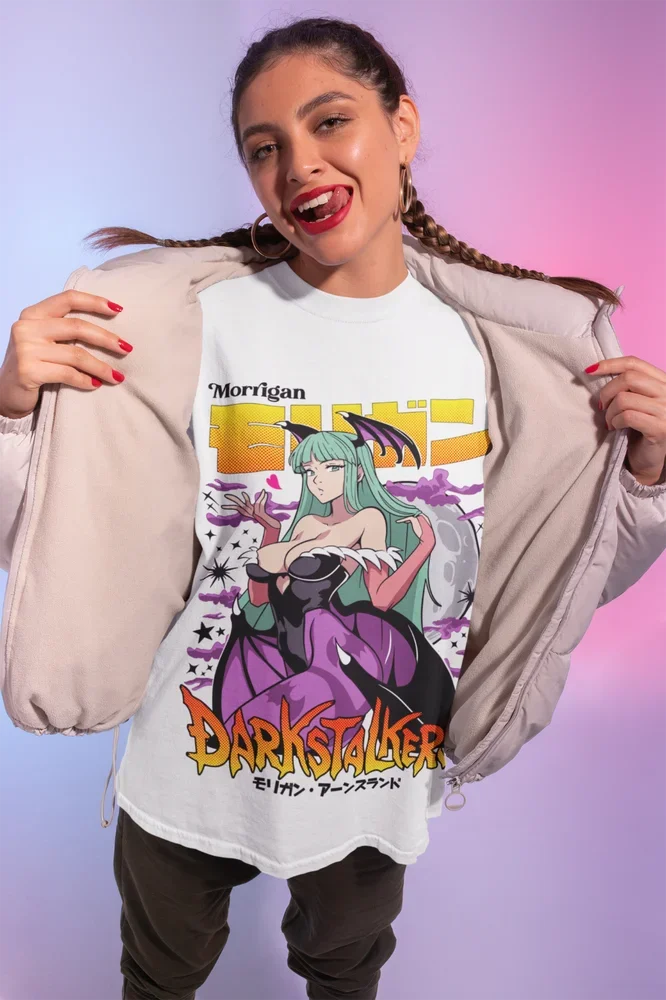 Morrigan Aensland T-shir Darkstalkers Shirt