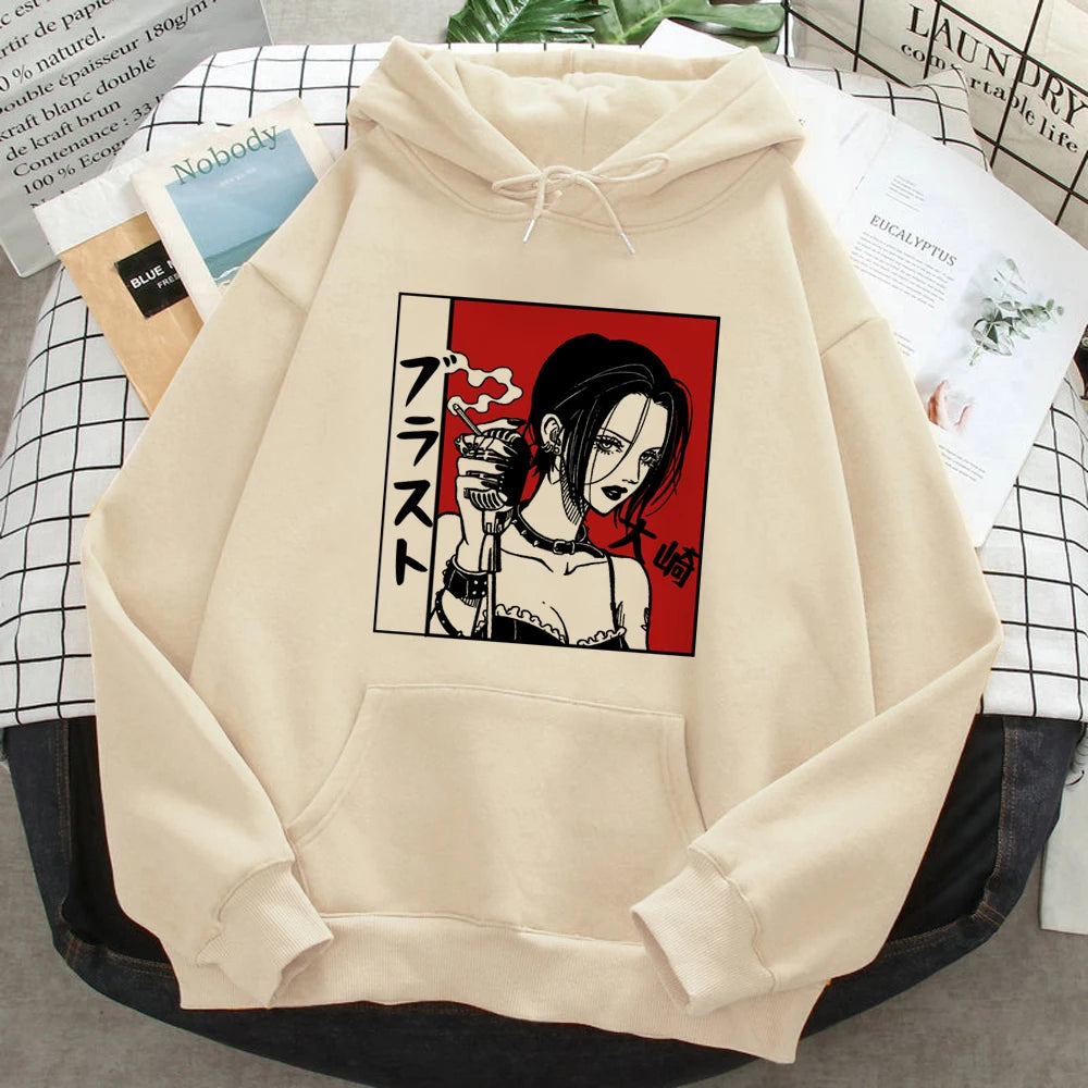 Nana Anime hoodies top vintage sweatshirts