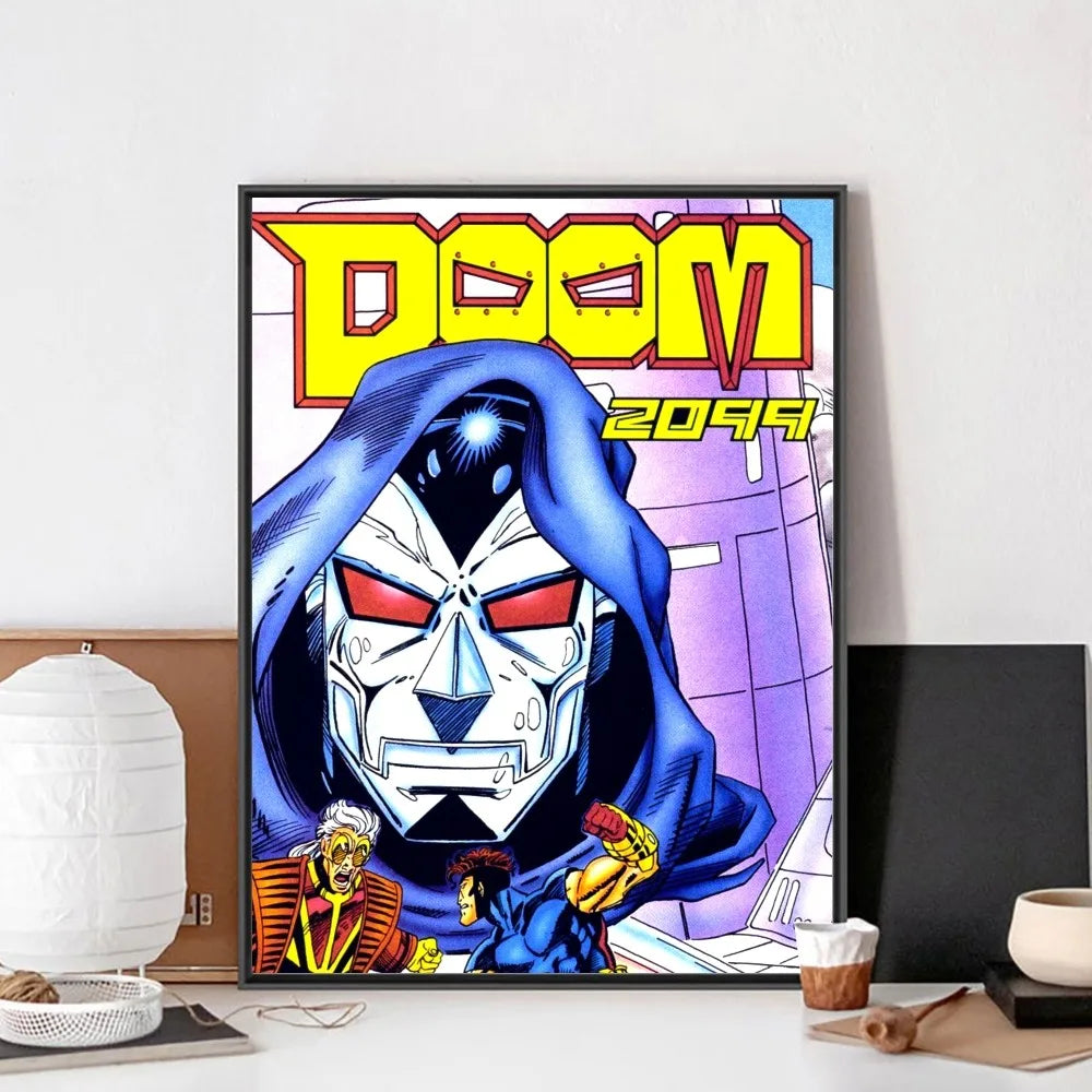 MF Doom Poster No Framed Poster Kraft Club Bar Paper Vintage Poster