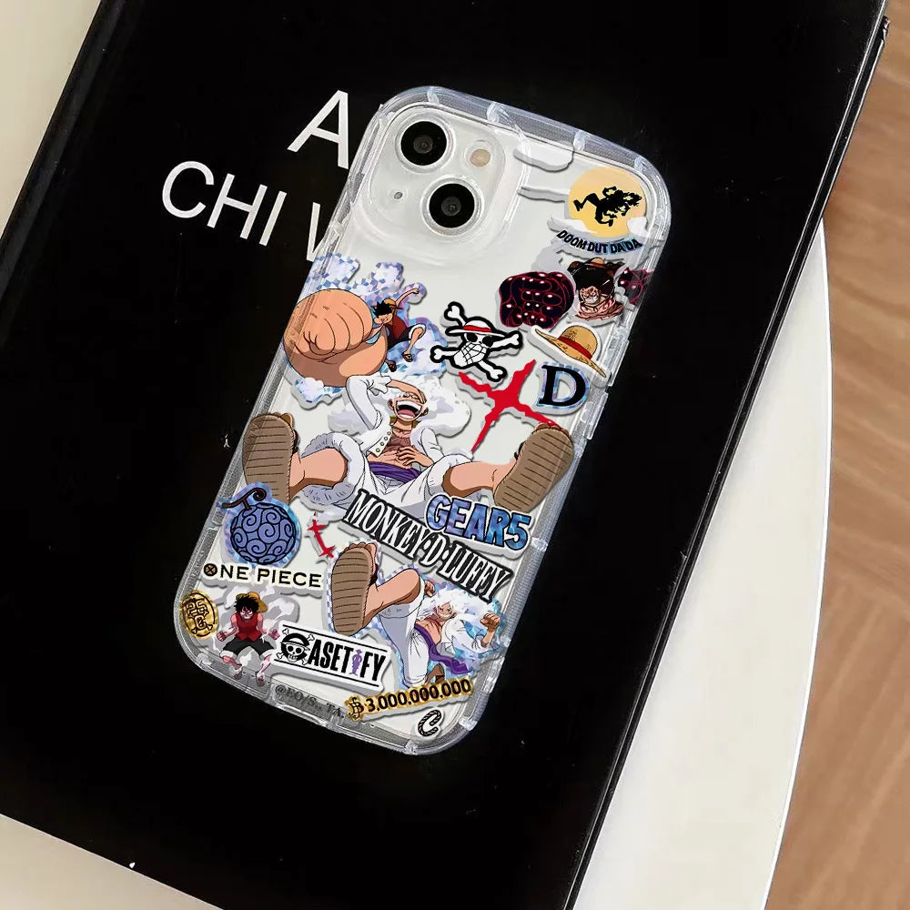 Anime O-One P-Pieces Clear Case for IPhone