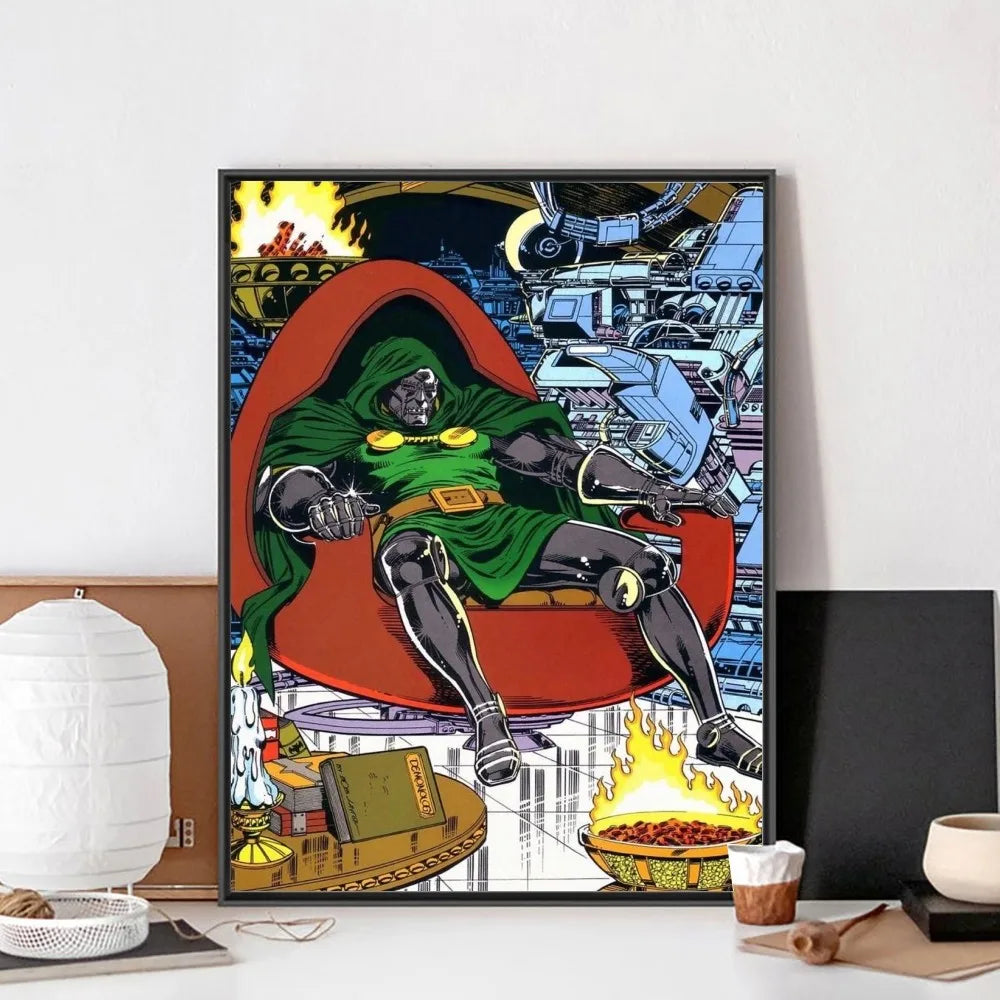 MF Doom Poster No Framed Poster Kraft Club Bar Paper Vintage Poster