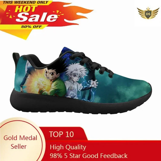 Shoes Hunte X Hunter 3D Printed Non-slip Sneakers Summer Classic Anime