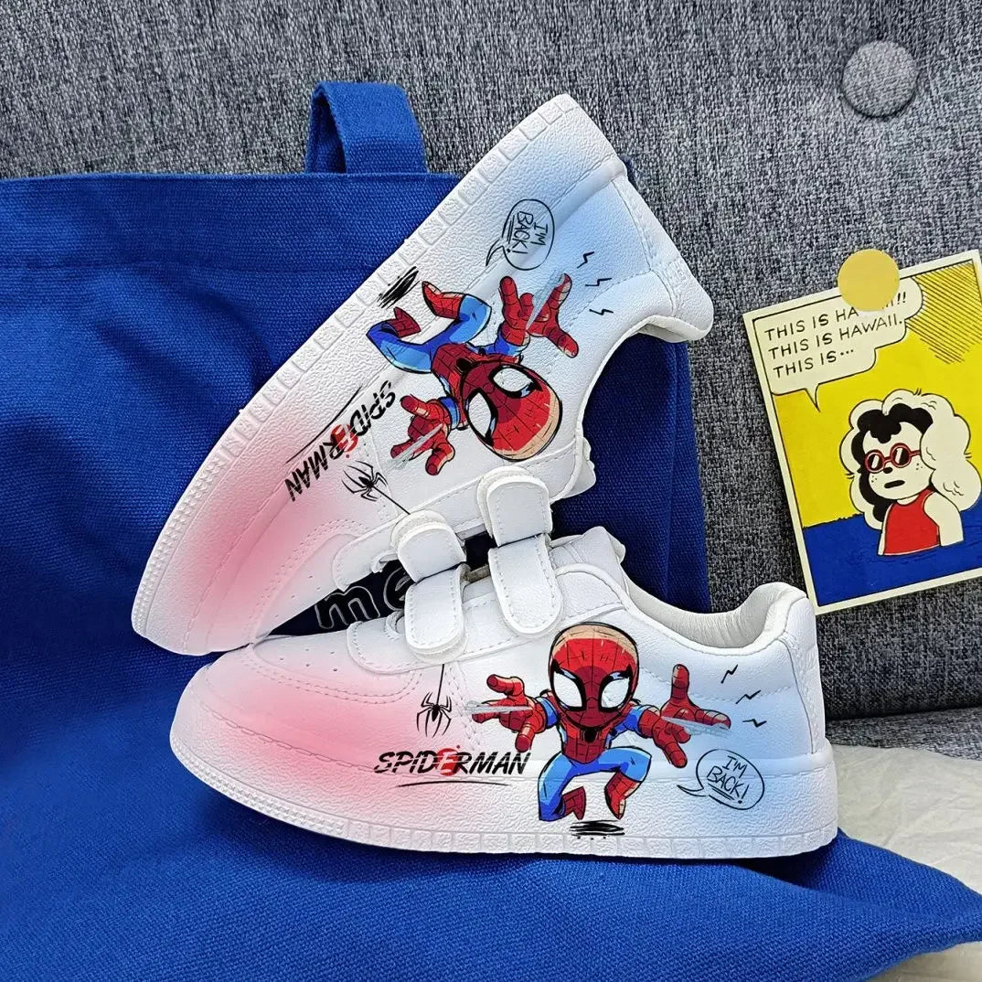 New Disney kids cartoon Spider-Man cute Casual shoes