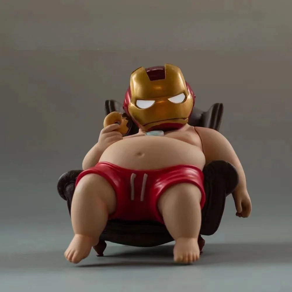 Marvel Avengers Deadpool Iron Man Fat Boy Figure