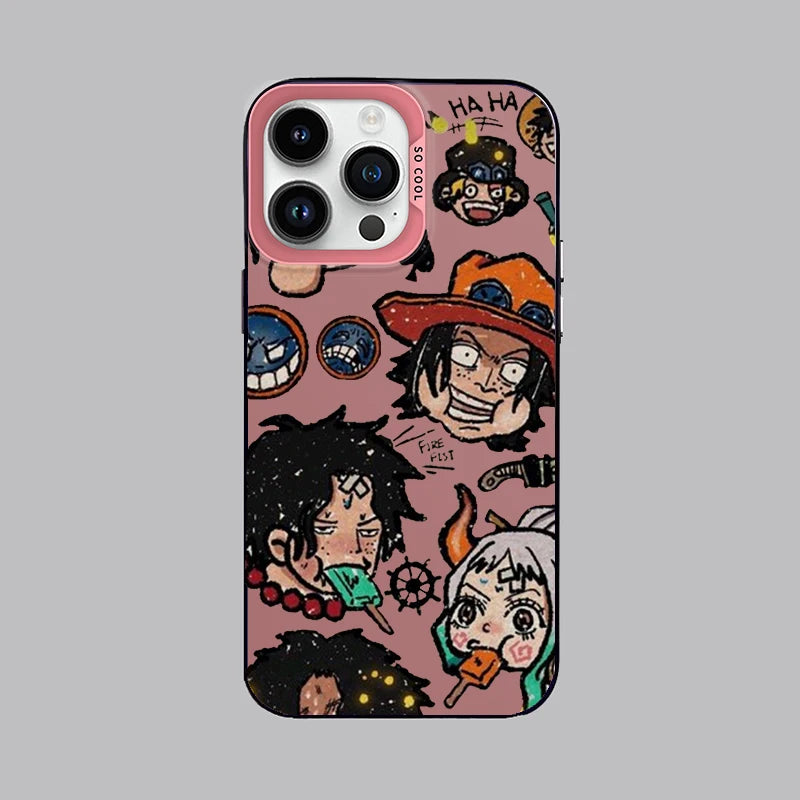 Cool Cartoon O-one Pieces For iPhone