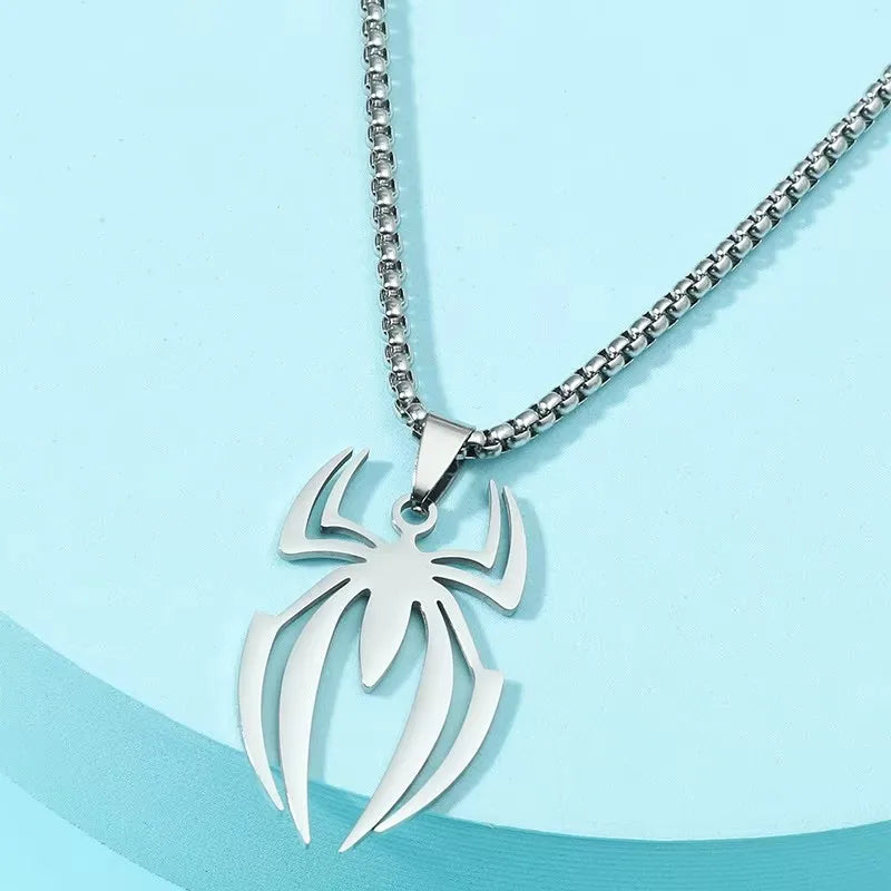 Superhero Spider Logo Cosplay Necklace