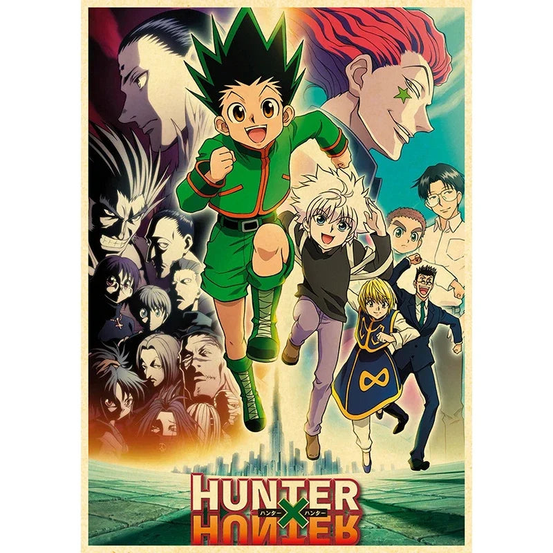 Hunter X Hunte Anime Poster