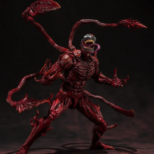 Red Venom Carnage Articulated Action Figure Model Toys