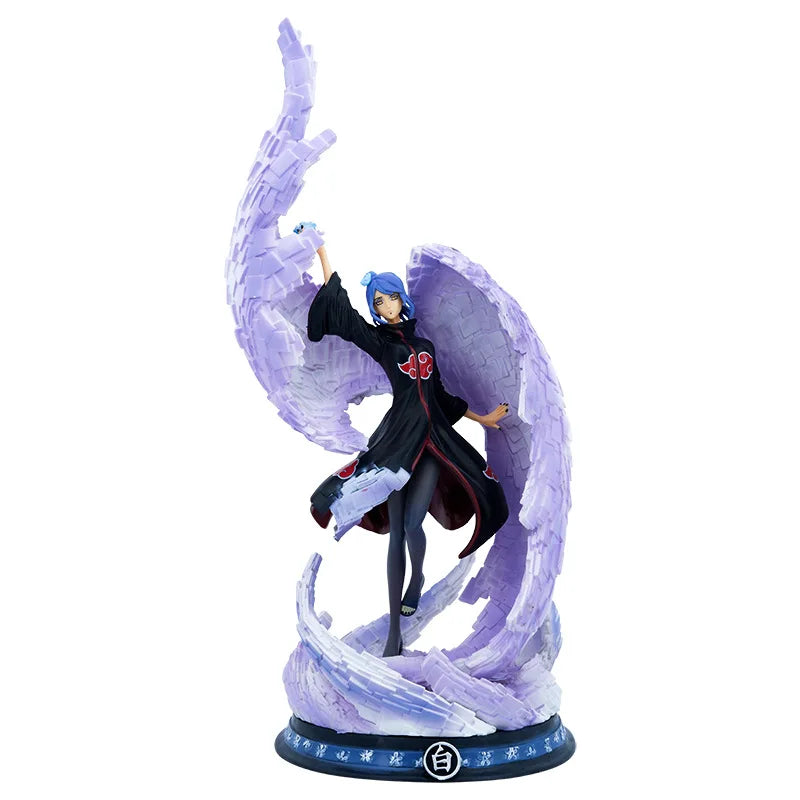 38CM GK Konan Action Figure Akatsuki Paper Rain Statue