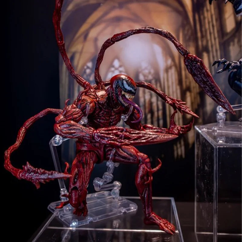 Red Venom Carnage Articulated Action Figure Model Toys