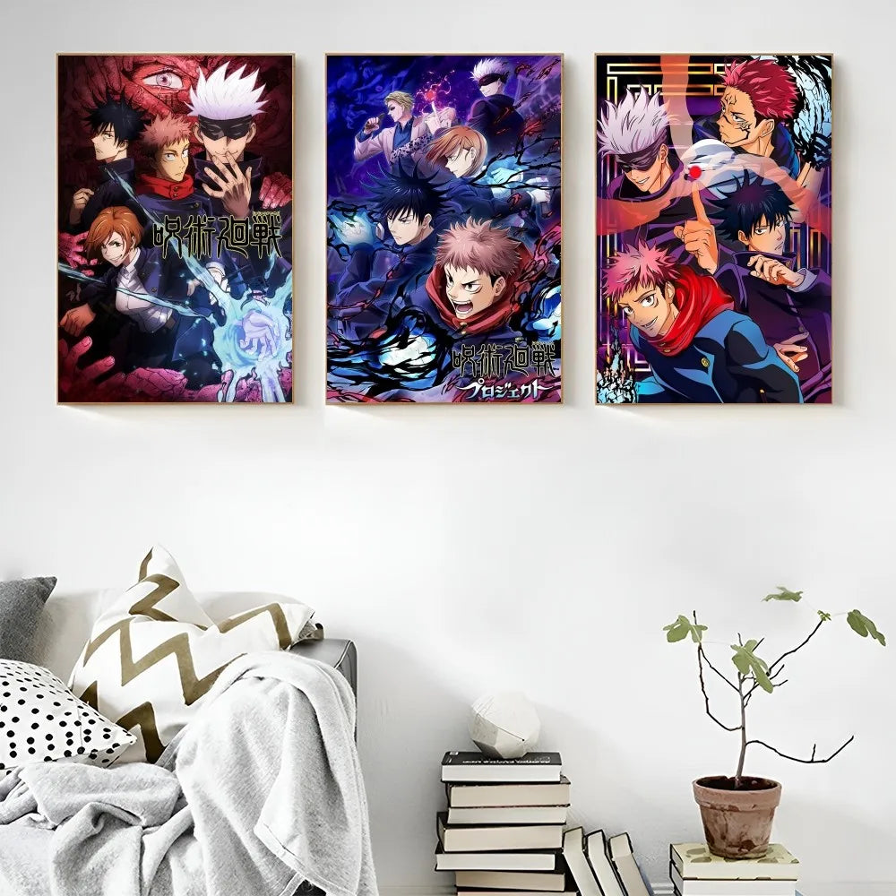 1PC Ujutsu Kaisen Anime Poster