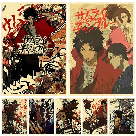 Anime Samurai Champloo Poster