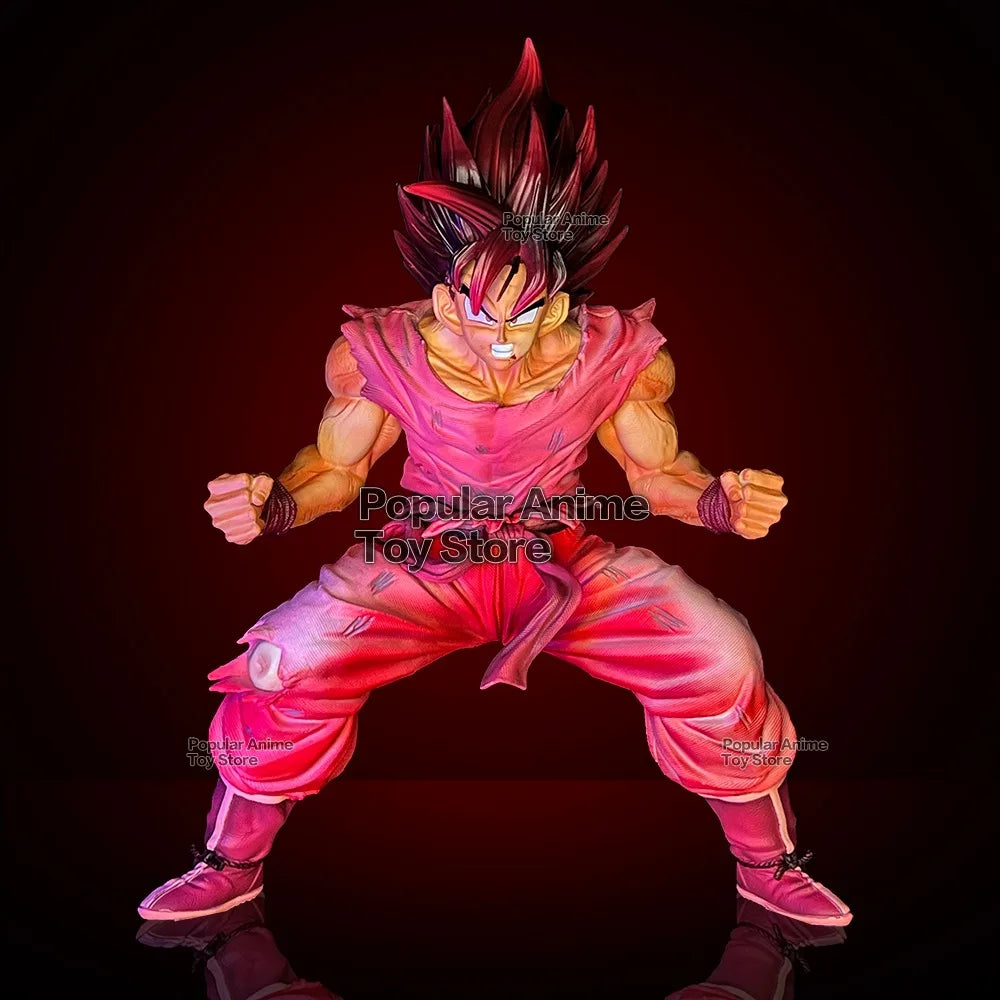 25cm/9.8in Anime Dragon Ball Z Figure Kaiouken Goku Figure