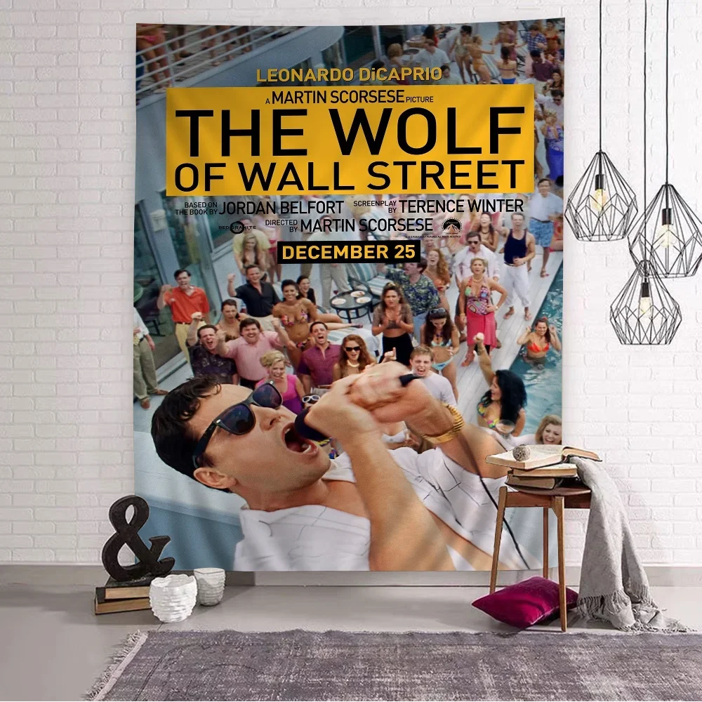 Abstract Graffiti Art The Wolf of Wall Street