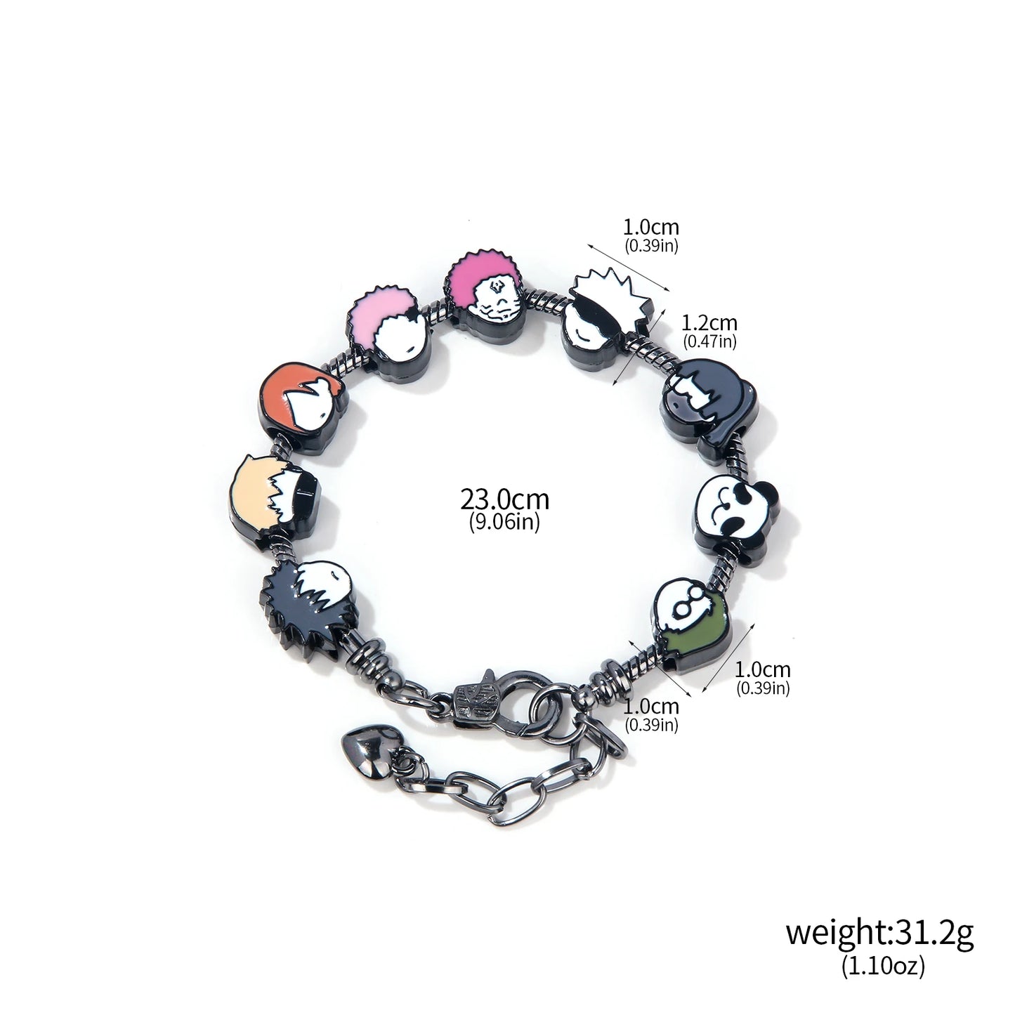 Anime Jujutsu Kaisen Charms Bracelet